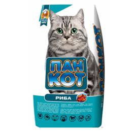 Корм для кошек Пан Кот Рыба, 10 кг фото