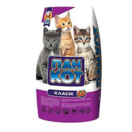 Корм для кошек и котят Пан Кот Классик, 10 кг фото