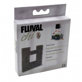 Сменная крупнопористая губка Fluval для аквариума Fluval Chi 19/25л, 2шт. фото