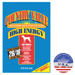 Корм Country Value Dog High Energy, 22,7кг фото