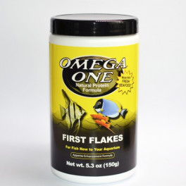 Корм для рыб Omega One First Flakes 1541, 150 г фото