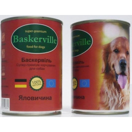 Консервы для собак Baskerville говядина фото