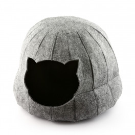 Домик для кошки Digitalwool Полусфера, без подушки DW-91-02, 42х28 см фото