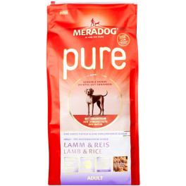 Сухой гипоаллергенный корм для взрослых собак Meradog Pure Adult Lamb & Rice  фото