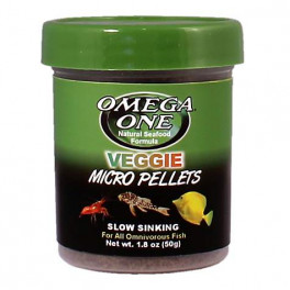 Корм для рыб Omega One Veggie Micro Pellets  фото