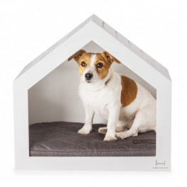 Домик будка для собак Harley & Cho White Shelter 2606201, 50х40 см фото
