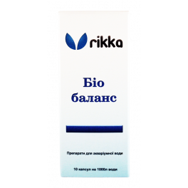 Препарат Rikka Био баланс бактерии для аквариума, 10 капсул фото