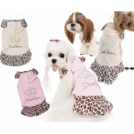 Платье для собак Safari Elegant, розовое фото