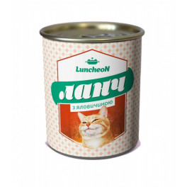 Консервы Luncheon Ланч с говядиной для кошек, 360 г фото