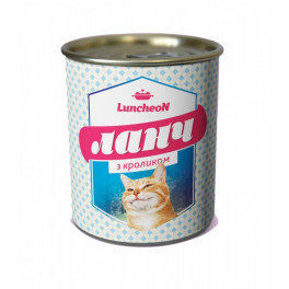 Консервы Luncheon Ланч с кроликом для кошек, 360 г фото