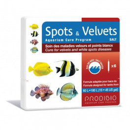 Средство Prodibio Spots & Velvets Salt для морских аквариумов, 6 ампул фото