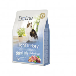 Корм Profine Cat Light Turkey, для оптимизации веса, индейка и рис фото