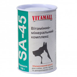 Витаминно - минеральный комплекс для собак, кошек и птиц VitamAll SА-45, 150 г фото