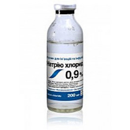 Натрия хлорид раствор изотонический 0.9%  фото