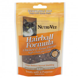 Витамины Nutri-Vet Hairball, для кошек, 70гр фото