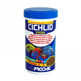 Комплексный корм Prodac Cichlid Sticks в гранулах для цихлид большого размера фото