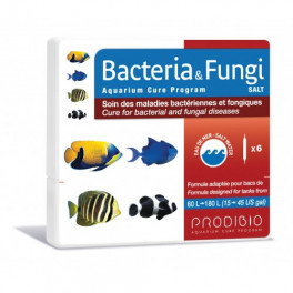 Средство Prodibio Bacteria & Fungi Salt для морских аквариумов, 6 ампул фото