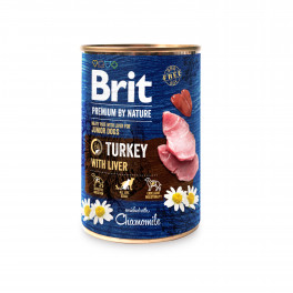 Консервы для собак Brit Premium by Nature индюшатина с индюшиной печенью фото