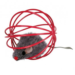 Мышка в шарике Trixie 6см фото