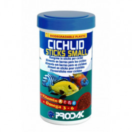 Комплексный корм Prodac Cichlid Sticks Small в гранулах для малых и средних цихлид, 90 г фото