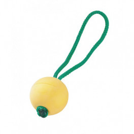 Плавающий резиновый мяч Sprenger с ручкой для собак, 6.5 см фото