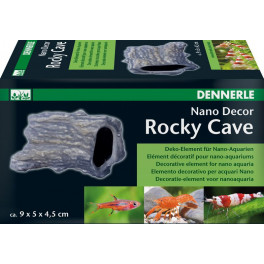Декорация для мини-аквариума Dennerle Nano Decor Rocky Cave, 9,0 х 5,0 х 4,5 см фото