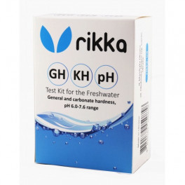 Тест Rikka GH-KH-pH набор для пресной воды фото