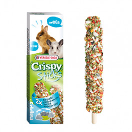 Корм Versele-Laga Crispy Sticks, Горная долина, зерновая смесь, лакомство для кроликов и шиншилл  фото