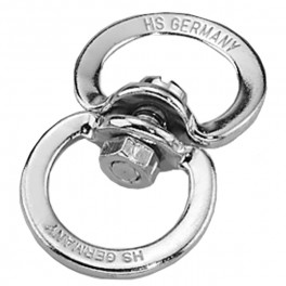 Кольцо Sprenger двойное вращающееся, никелированная сталь, 16 мм фото