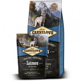Корм Carnilove Salmon Adult для взрослых собак с лососем фото