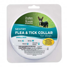 Ошейник против блох и клещей Sentry Flea&Tick Small для собак малых пород, 6 месяцев защиты, 36 см фото