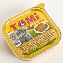 Консервы для кошек Tomi, с птицей и печенью, 0,1кг фото