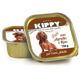 Консервы KIPPY Dog для собак с ягненком и рисом, 150г фото