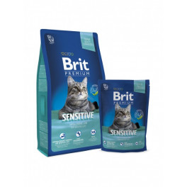 Корм Brit Premium Cat Sensitive для кошек с чувствительным пищеварением фото