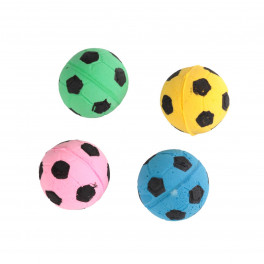 Мяч зефирный FOX, футбольный одноцветный, 4.5 см  фото