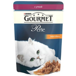 Консервы для кошек Gourmet Perle с уткой, 85г фото