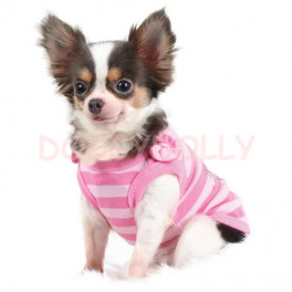 Одежда для собак Doggydolly Майка розовая "Топмодель" фото
