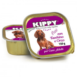 Консервы KIPPY Dog для собак с индейкой и ячменем 150г фото