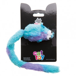 Игрушка для кошек Comfy мышка радуга, 33см фото