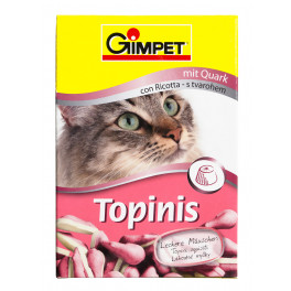 Витамины Gimpet Topinis для кошек с творогом фото