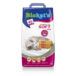 Наполнитель Gimpet Biokat's Soft Fresh, 14л фото