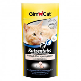 Витамины для кошек Gimpet Katzentabs с маскарпоне и биотином, 40г  фото