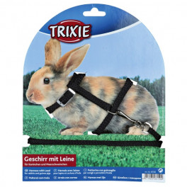 Поводок+шлея Trixie, для кролика, нейлоновый, 1,30 м фото