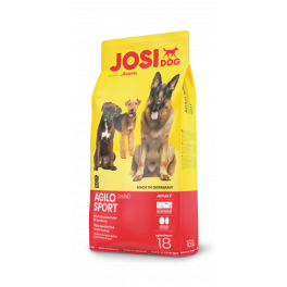 Сухой корм Josera JosiDog Agilo Sport  для спортивных собак, без глютена, 18 кг фото