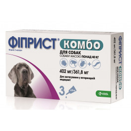Фиприст Комбо для собак от 40 кг, 3х4,02 мл фото