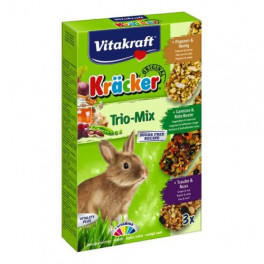 Крекер для кроликов Vitakraft, с овощами и попкорном, 3 шт фото