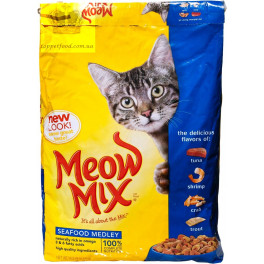 Корм Meow Mix SeaFood, 175гр, 1шт фото