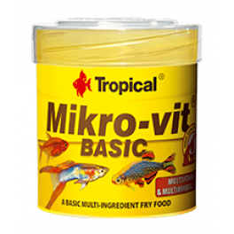 Сухой корм Tropical Mikrovit Вasic для малька икромечущих, 50ml /32g фото