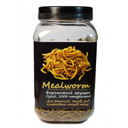Хрущак мучной сухой Mealworm корм для рептилий, банка 450 мл/60 г фото