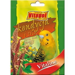 Витаминная смесь для попугаев Vitapol с травой, 20г фото